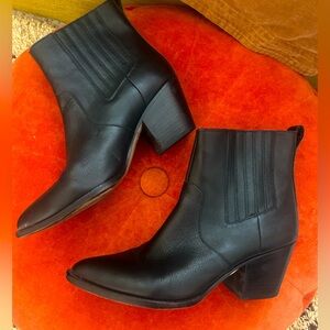 J.Crew Women's Black Ankle Boots 10